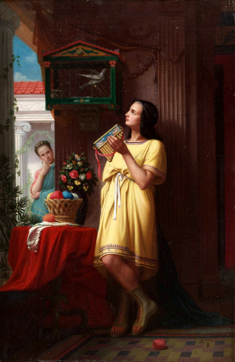 Girl with a Flute