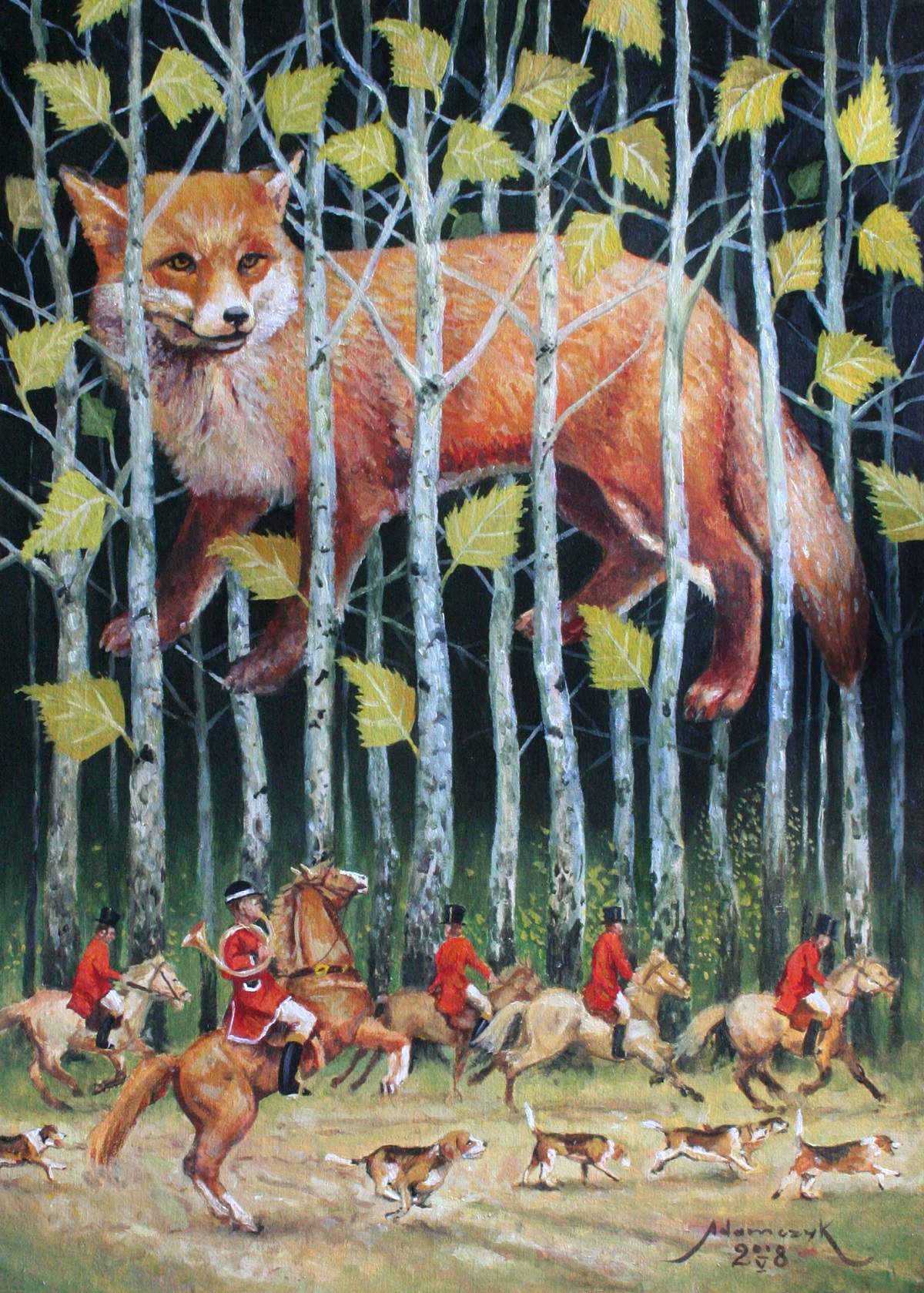 Chasing a Fox