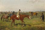 Horses on the Racecourse