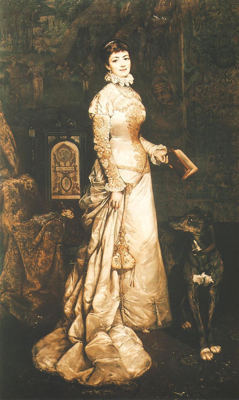 Portrait of Helena Modrzejewska
