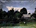 Landscape with a Stork