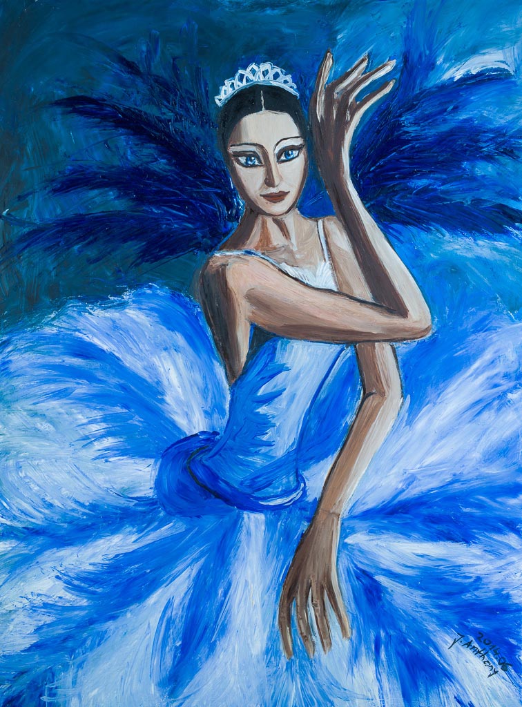 Błękitna balerina