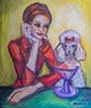 Lady with a Poodle