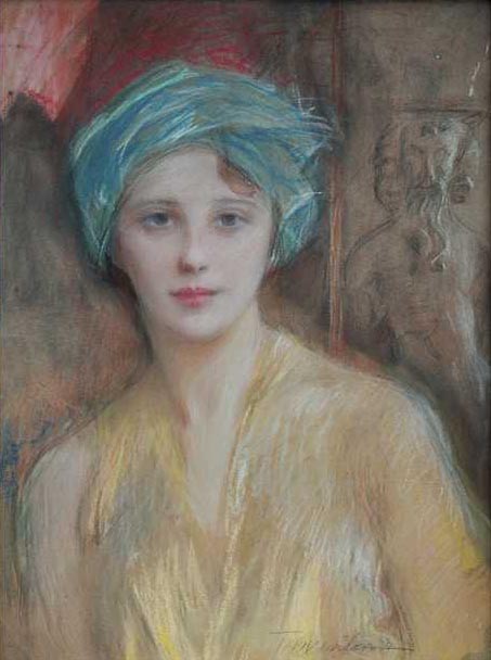 Portrait of a Woman in a Turban