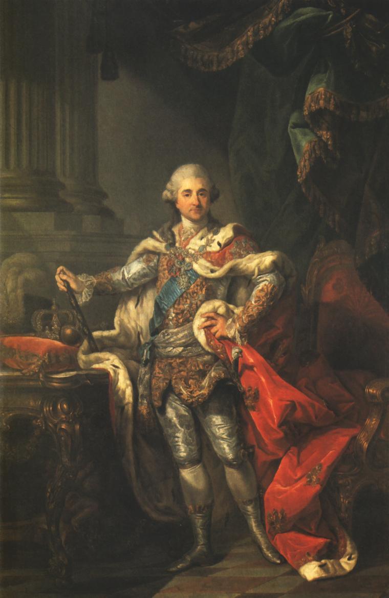 Portret Stanisawa Augusta w stroju koronacyjnym