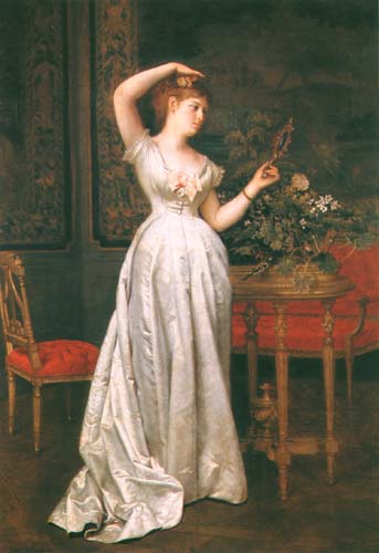 Young Woman Before the Ball