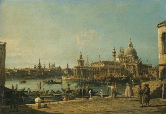 Wenecja, widok na Kana Grande z kocioem Santa Maria della Salute