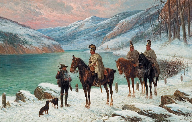 Napoleonic Soldiers on Patrol