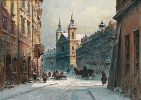 Zimowy dzie w Krakowie