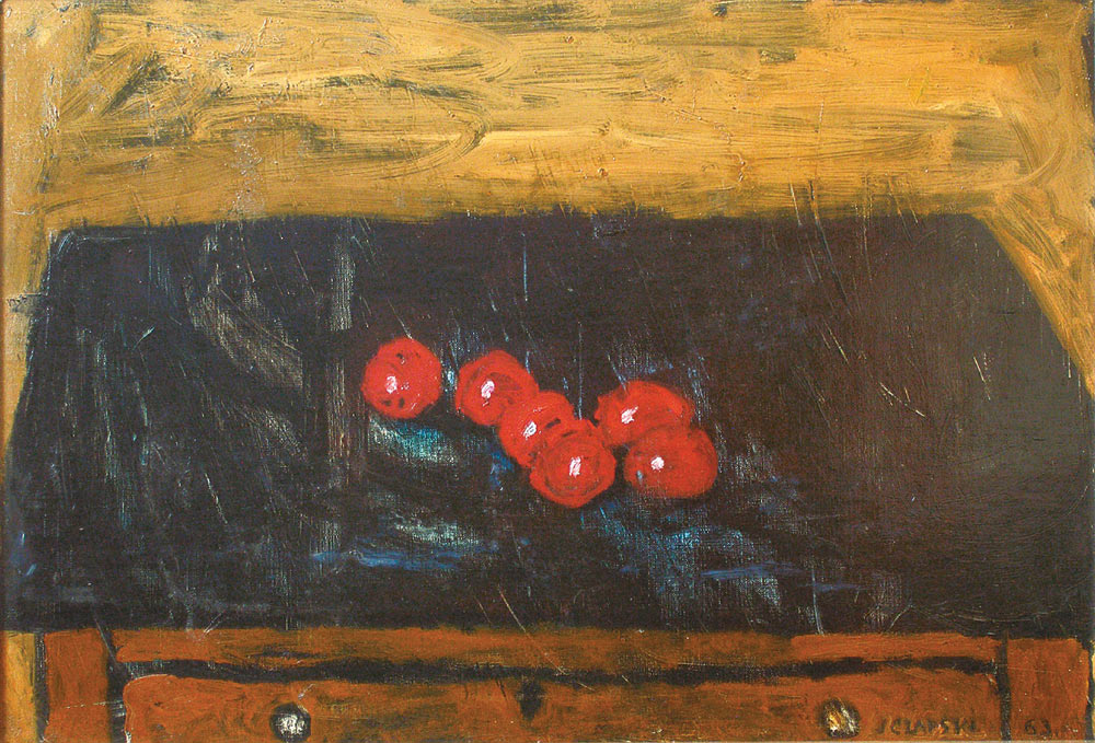 Red Fruit on a Table