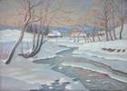 Winter Landscape in Poronin
