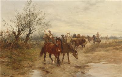 Horses on the Puszta