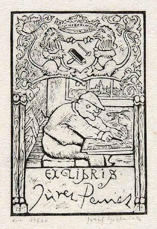 Ex Libris of Jerzy Panek
