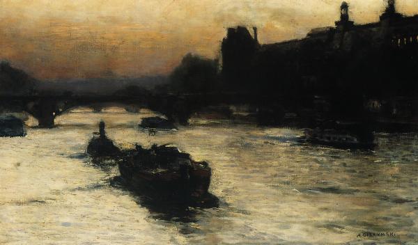 Evening on the Seine