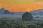 Haystack at Dawn