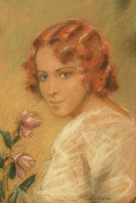Girl with a Rose