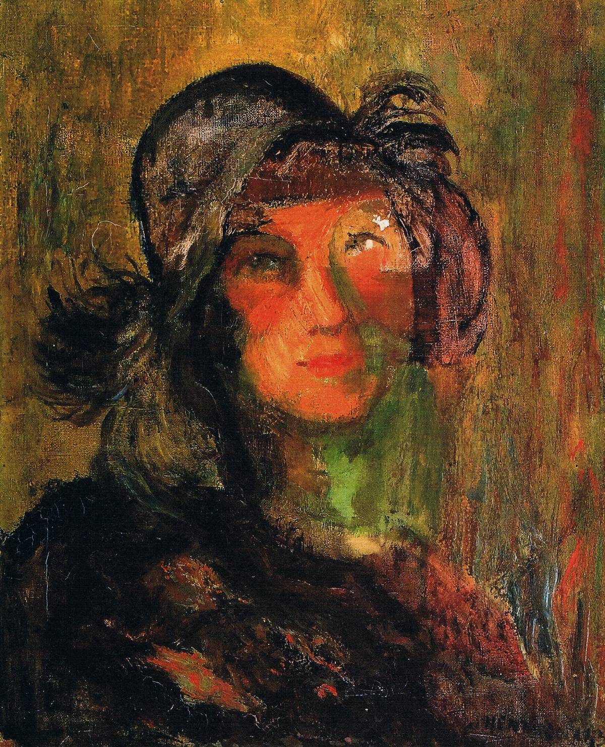 Study of a Woman in a Hat