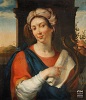 Saint Cecilia or Polyhymnia