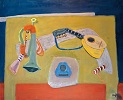 Still Life with Trumpet and Guitar