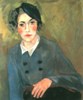 Lady in a Hat (Portrait of Zofia Stremecka)