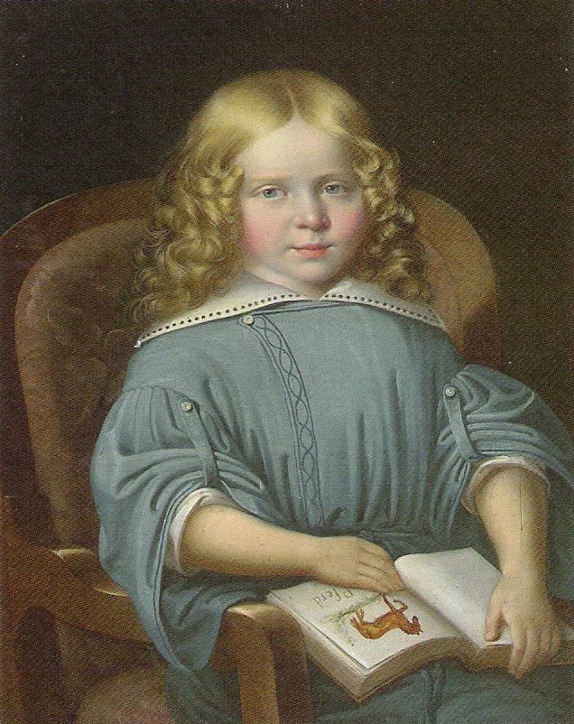 Portrait of a Girl with a Book