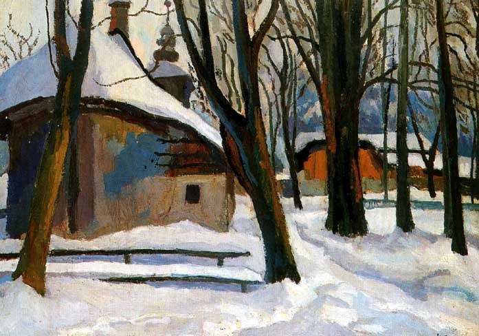Winter Landscape with a Church