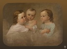 Portret dzieci: Romana, Tadeusza i Henryka Morstinów