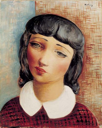 Young Girl in a Red Blouse (Jeune fille au corsage rouge)
