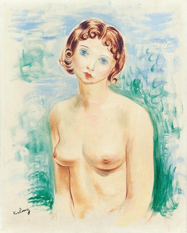 Girl with the Naked Bust (Jeune fille au buste nu)