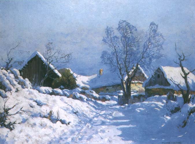 Cottages in Snow