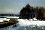 Winter Landscape with a River