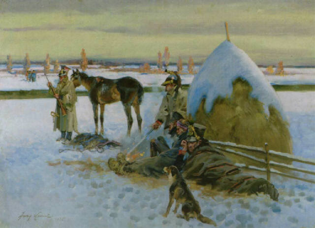 Soldiers Resting (Soldaten bei der Rast)
