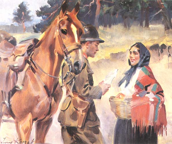 Soldier and Girl