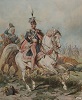Książę Józef Poniatowski na koniu