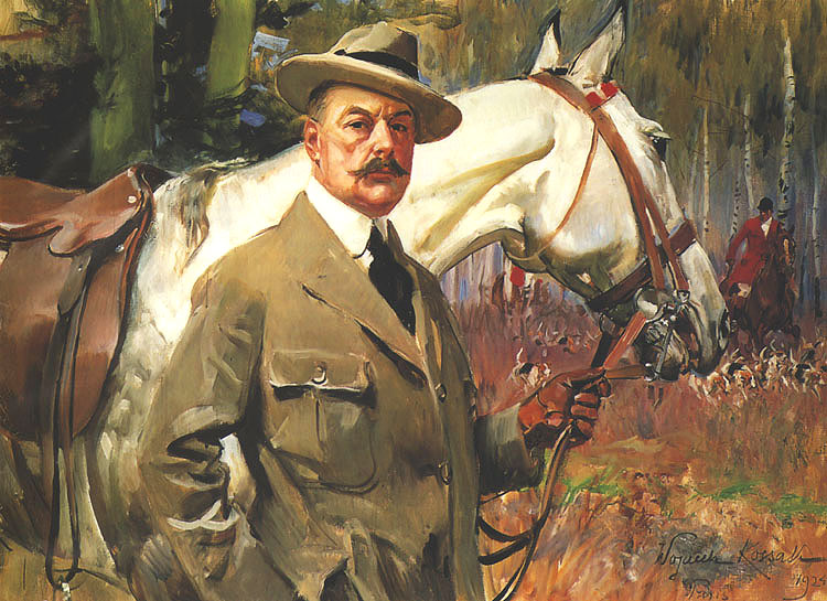 Autoportret z koniem