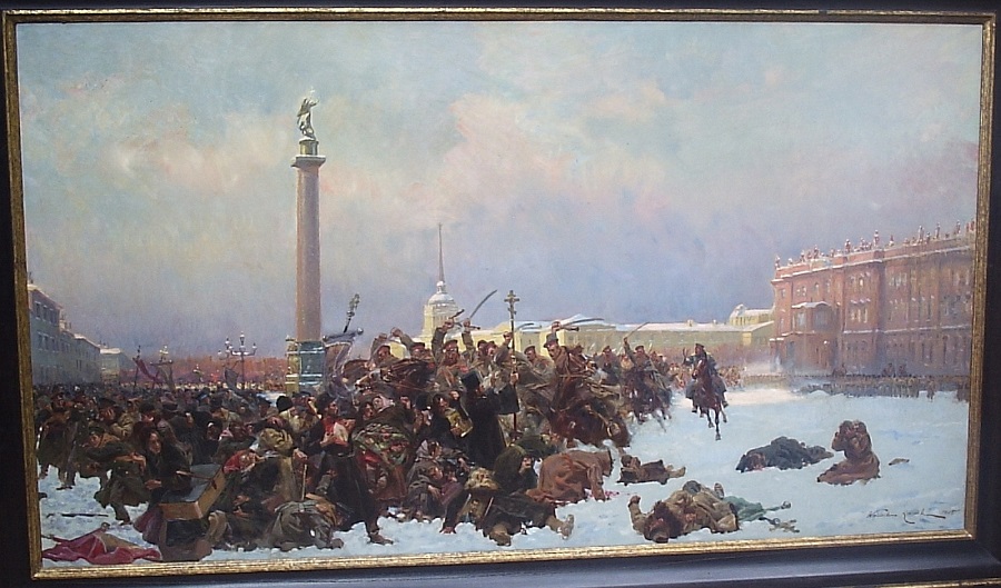 Bloody Sunday in St. Petersburg