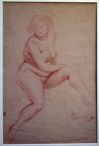 Study of a Nude for the Painting Idyll