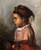 Girl with Catkins