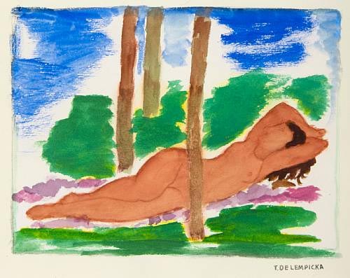 Untitled  (Reclining Nude)