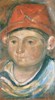 Head of the Boy in a Red Hat