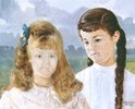 Portret Karoliny i Adelajdy Lanckoroskich