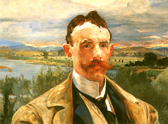 Portret malarza Józefa Karmańskiego