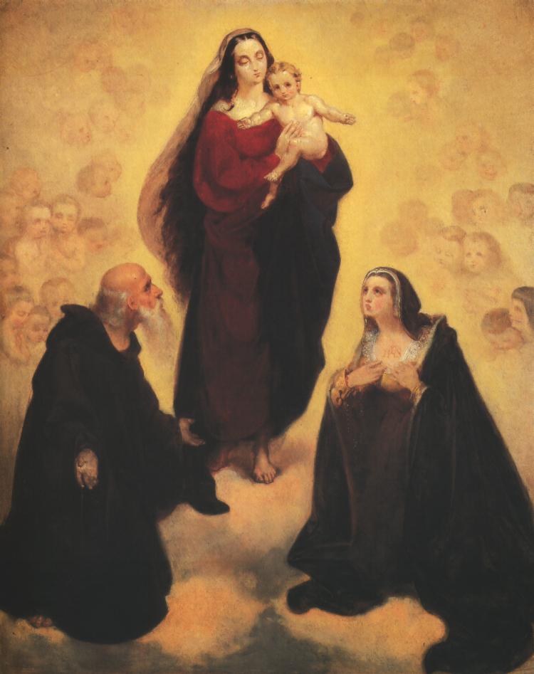 Matka Boska z Dzieciątkiem, św. Leonardem i św. Joanną