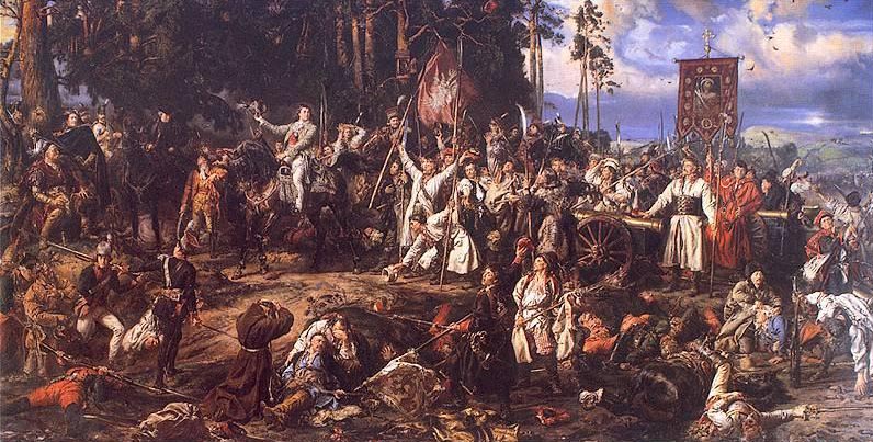 Kosciuszko at the Battle of Raclawice