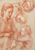 Young Woman and a Child