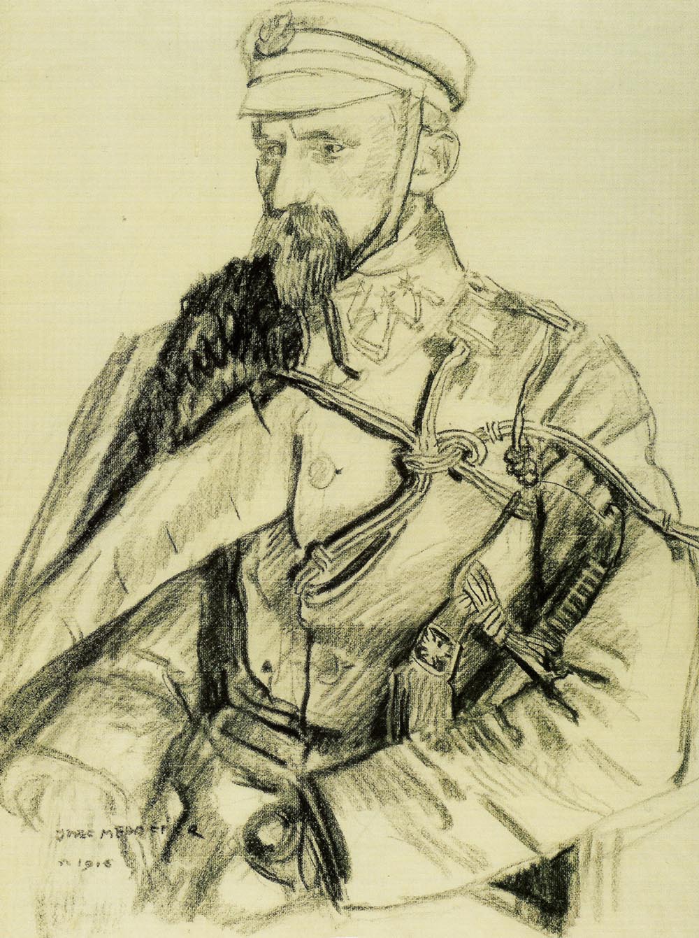 Portrait of Lieutenant Kazimierz Mlodzianowski