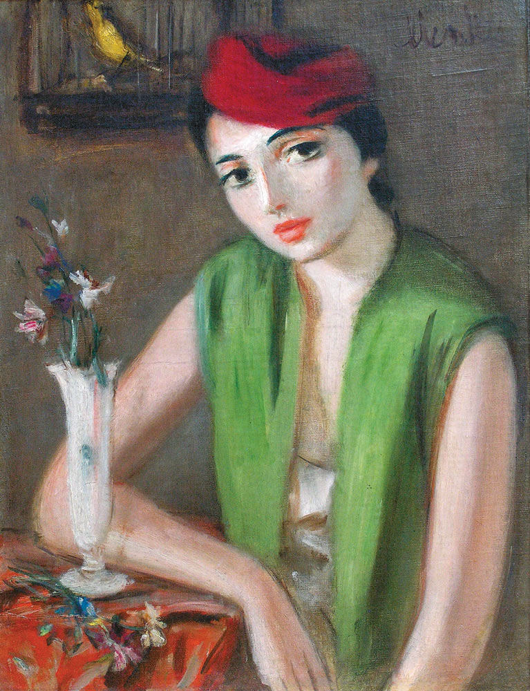 Woman in a Red Hat
