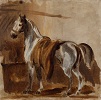 Horse at Manger