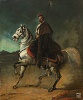 Ludwik Popiel na koniu