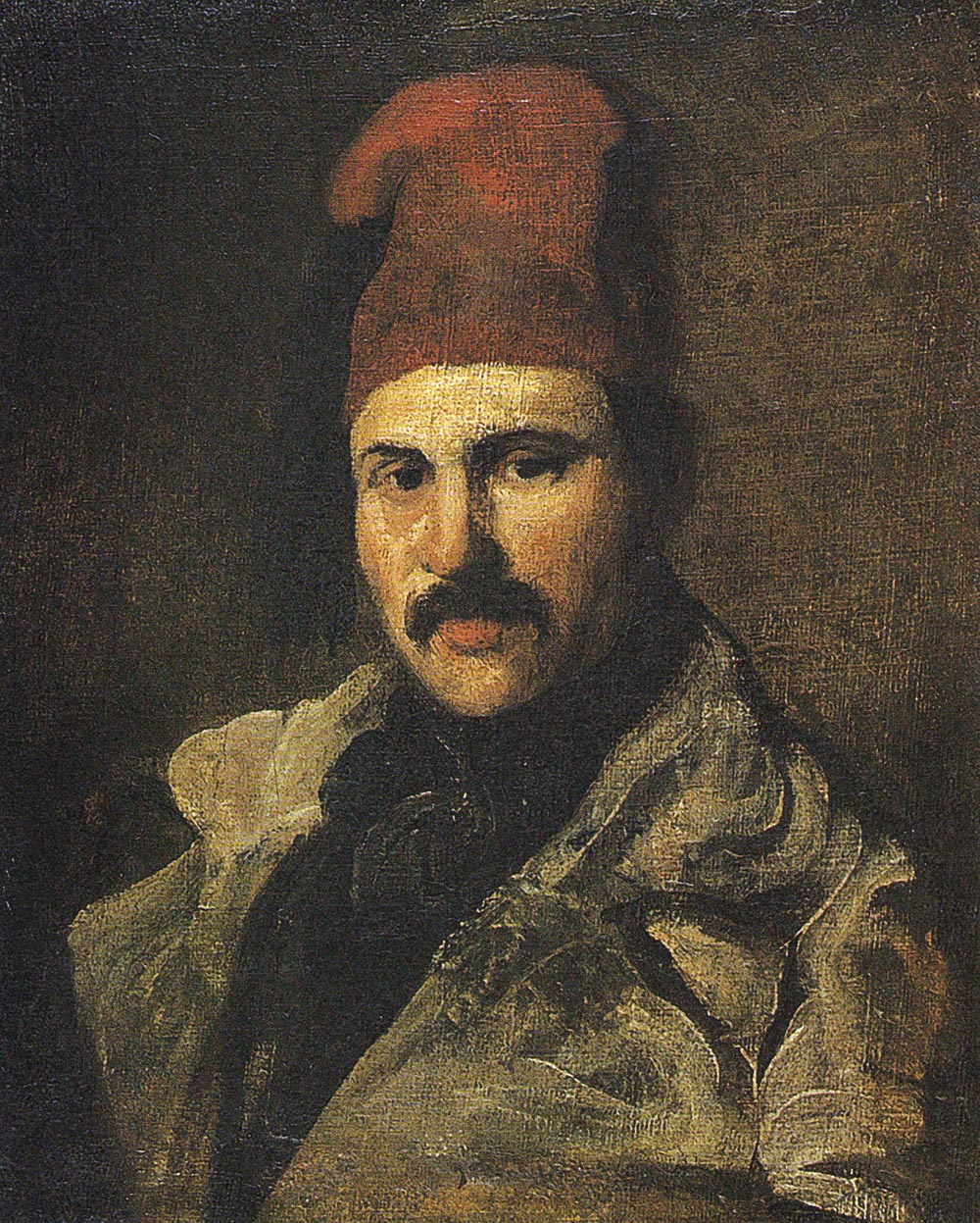 Portret Maksymiliana Oborskiego w fezie